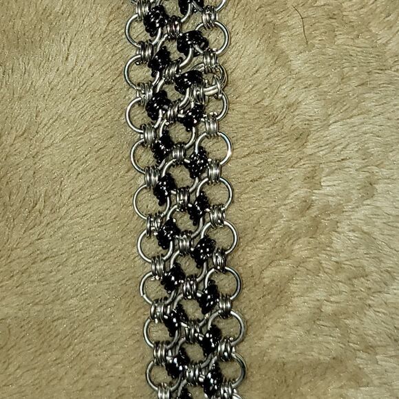 Japanese 5 in 1 Chainmail Bracelet (B15) - Picture 1 of 5